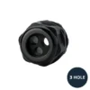 25mm Multi Hole Gland 3 Hole 6.0mm – Box of 20