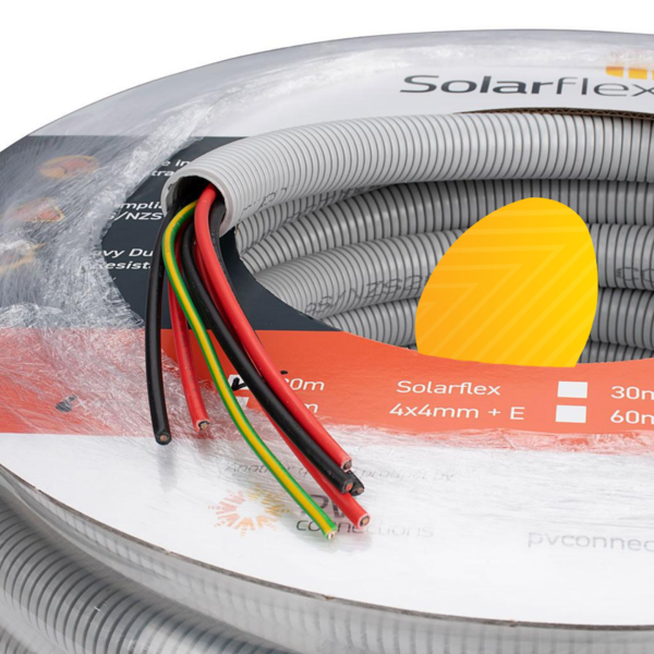 Solarflex 32mm HD UV Pre-wired Conduit 6 x 4mm + E (30mt)