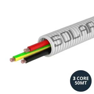 Solarflex 25mm HD UV Pre-wired Conduit 2 x 6mm +E (50mt)