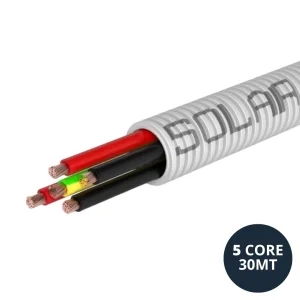 Solarflex 25mm HD UV Pre-wired Conduit 4 x 4mm +E (30mt)
